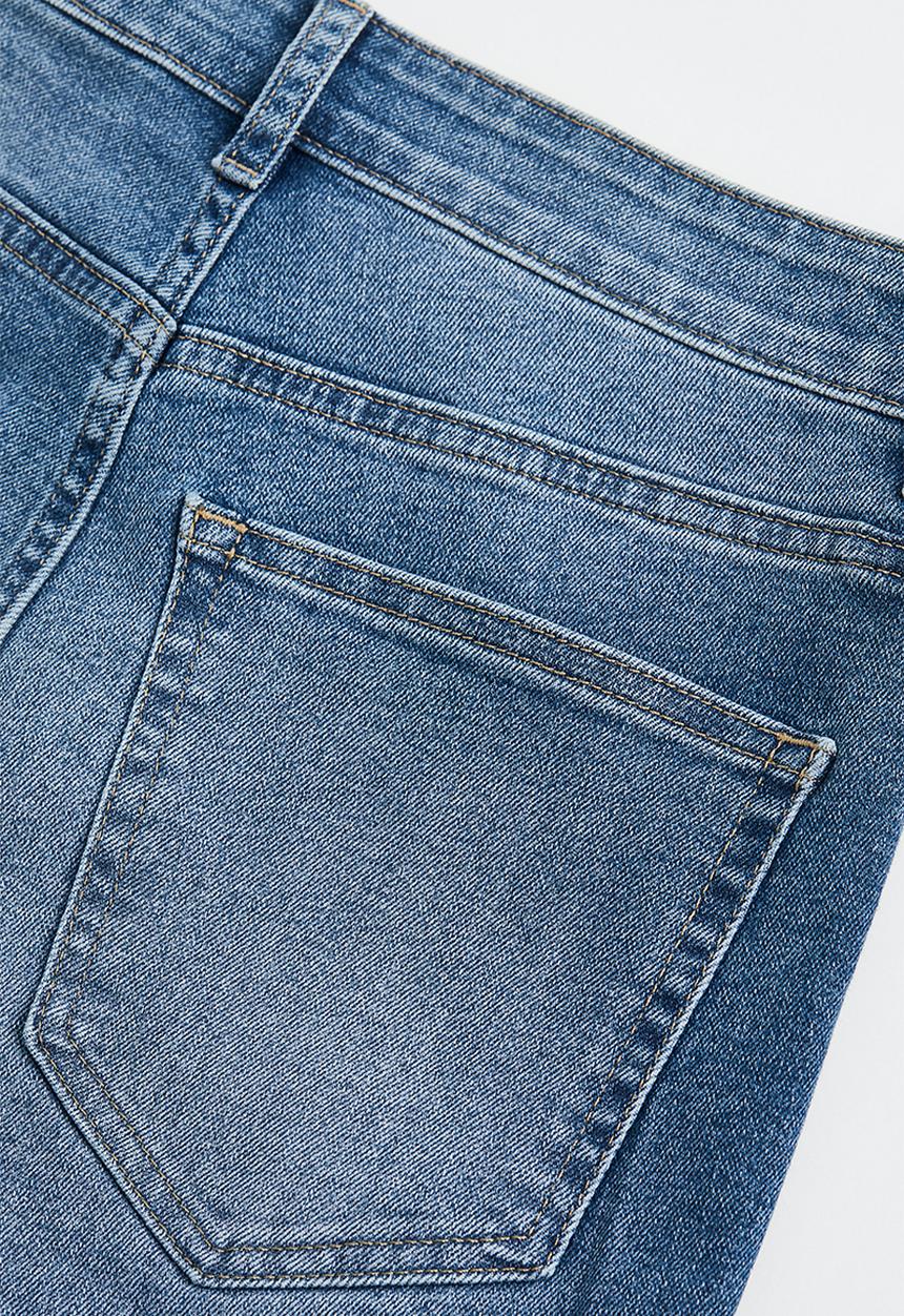 H&M - Curvy ultra high jeggings - blue I