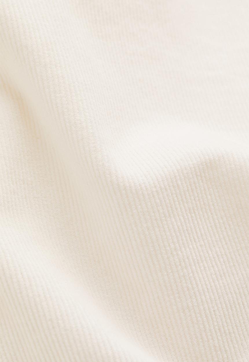 H&M - Oversized corduroy shirt - cream