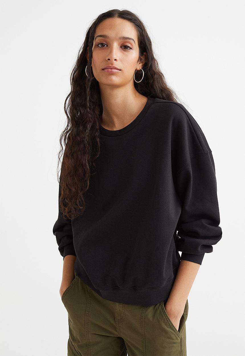 H&M - Sweatshirt - black