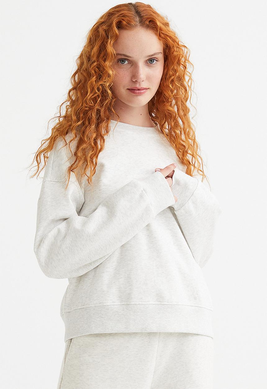 H&M - Sweatshirt - light grey marl
