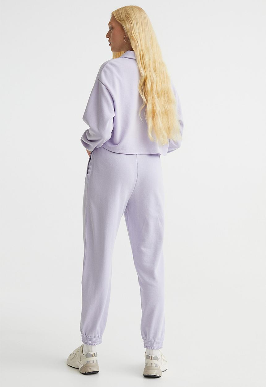 H&M - Oversized joggers - light purple