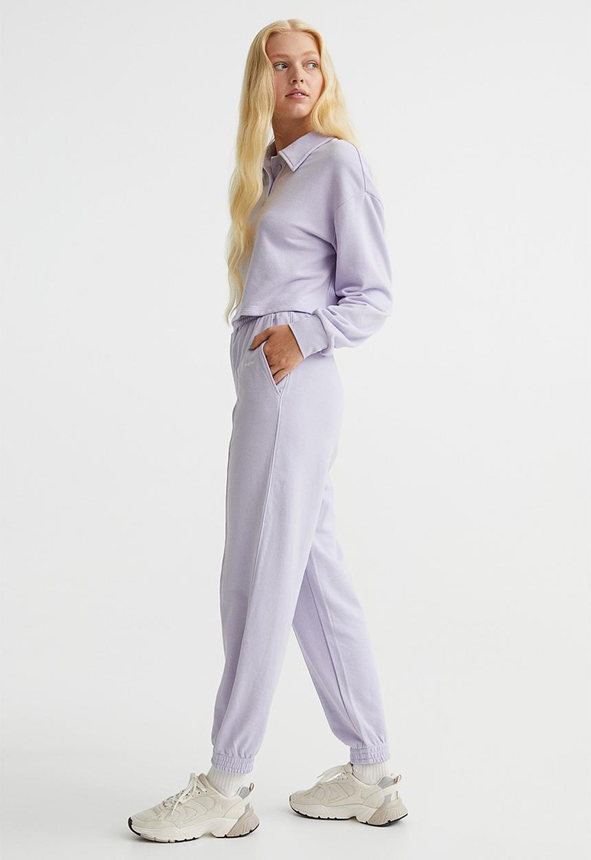 H&M - Oversized joggers - light purple
