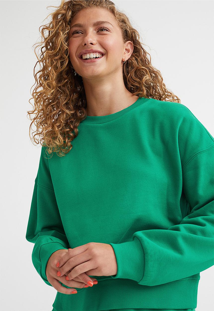 H&M - Sweatshirt - green