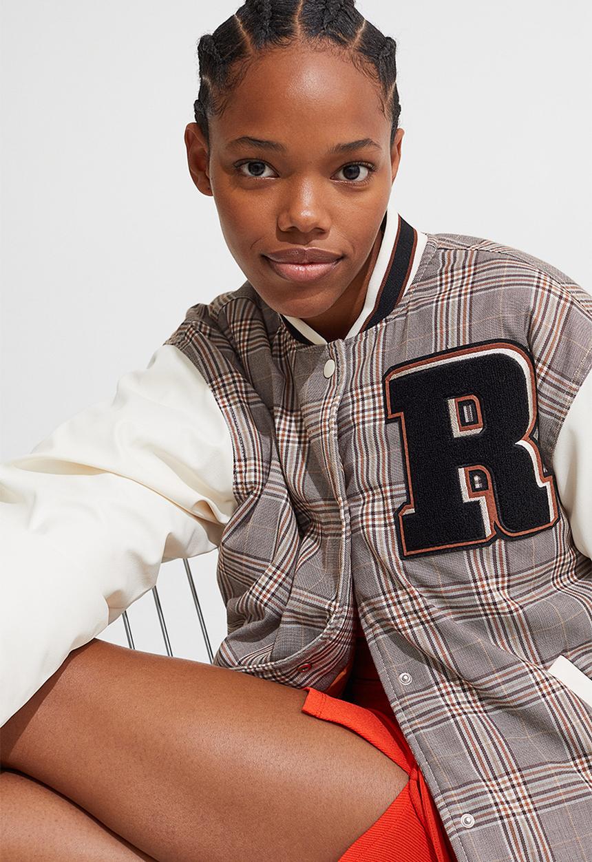 H&M - Twill baseball jacket - multi