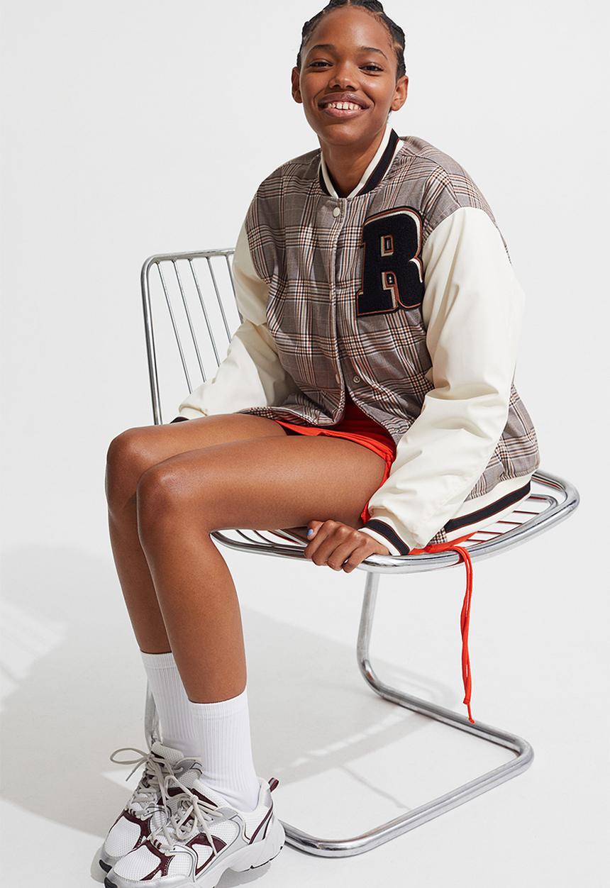 H&M - Twill baseball jacket - multi