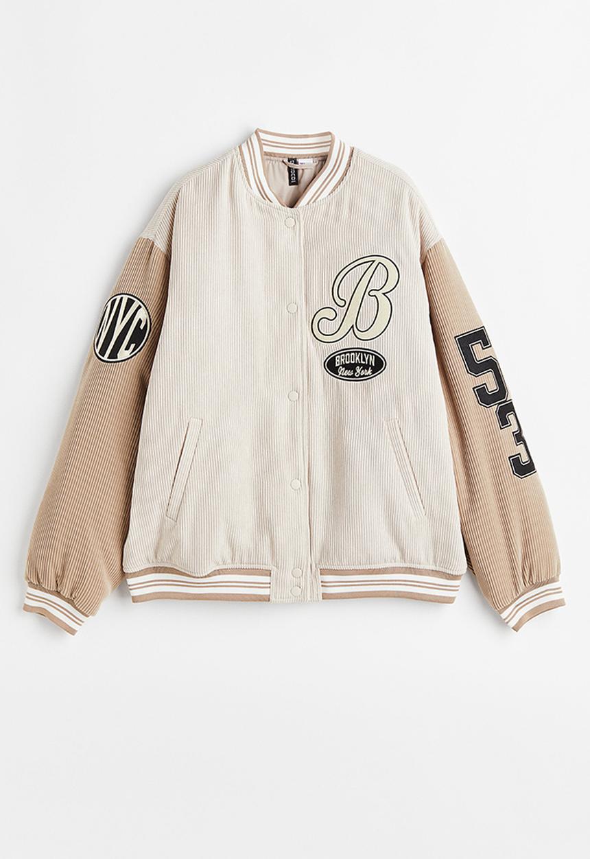 H&M - Twill baseball jacket - multi