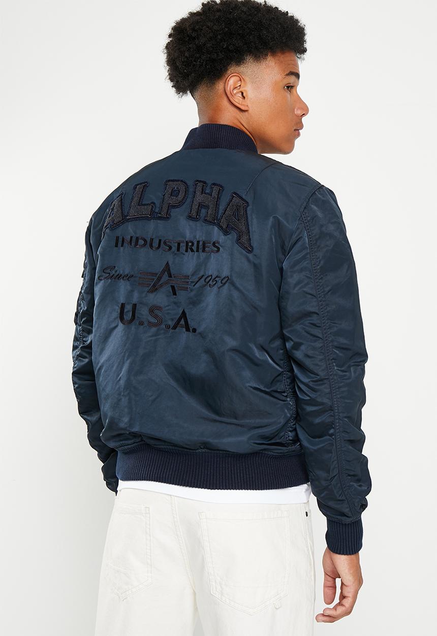 Alpha Industries - Ma 1 vf authentic o / d - rep blue