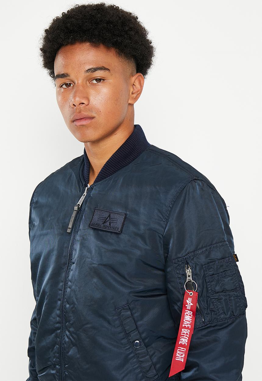 Alpha Industries - Ma 1 vf authentic o / d - rep blue