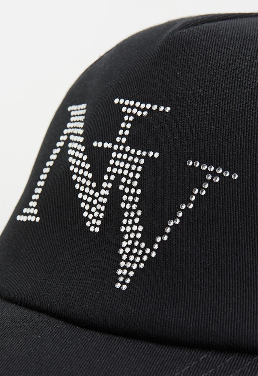 H&M - Mesh-back cap - black/nv