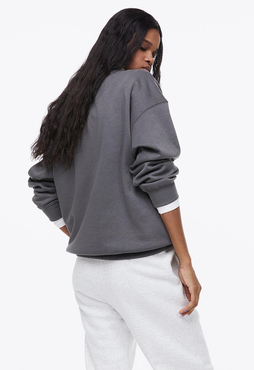 H&M - Oversized sweatshirt - dark grey