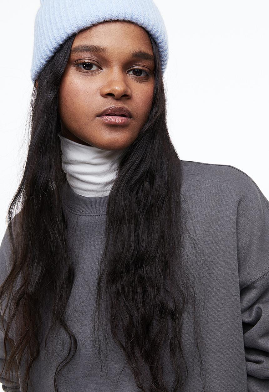 H&M - Oversized sweatshirt - dark grey