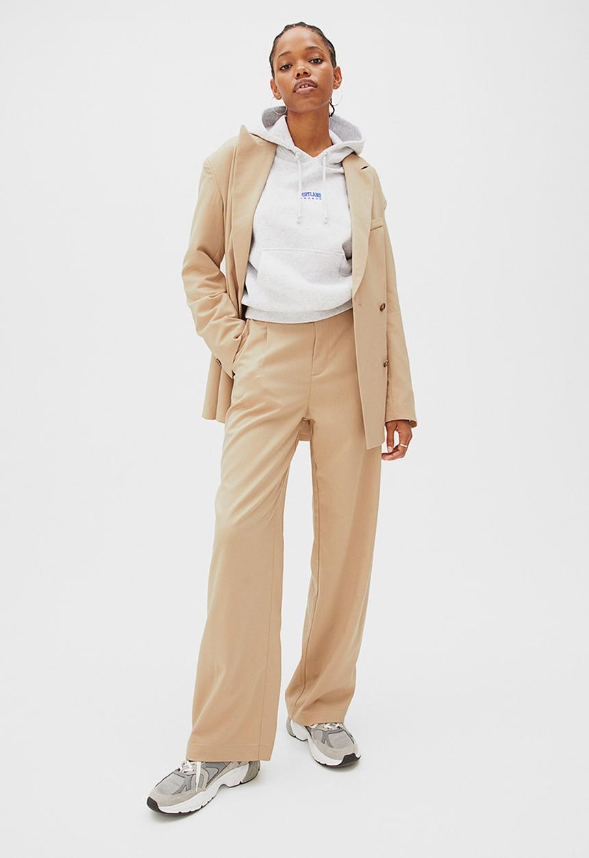 H&M - Wide trousers - beige