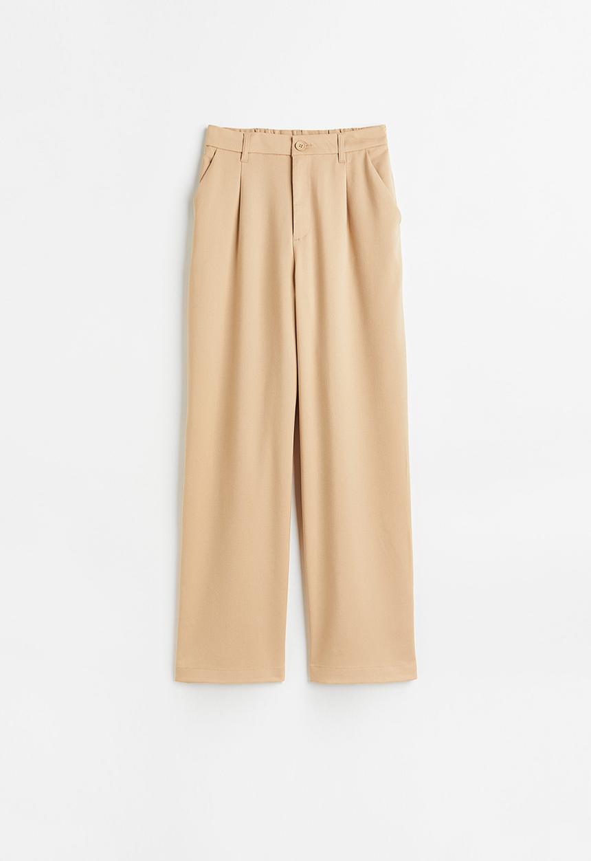 H&M - Wide trousers - beige