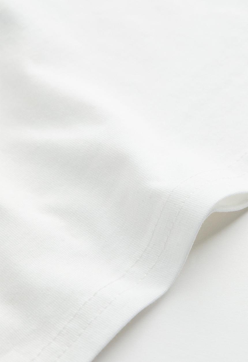 H&M - Halterneck v-neck top - white