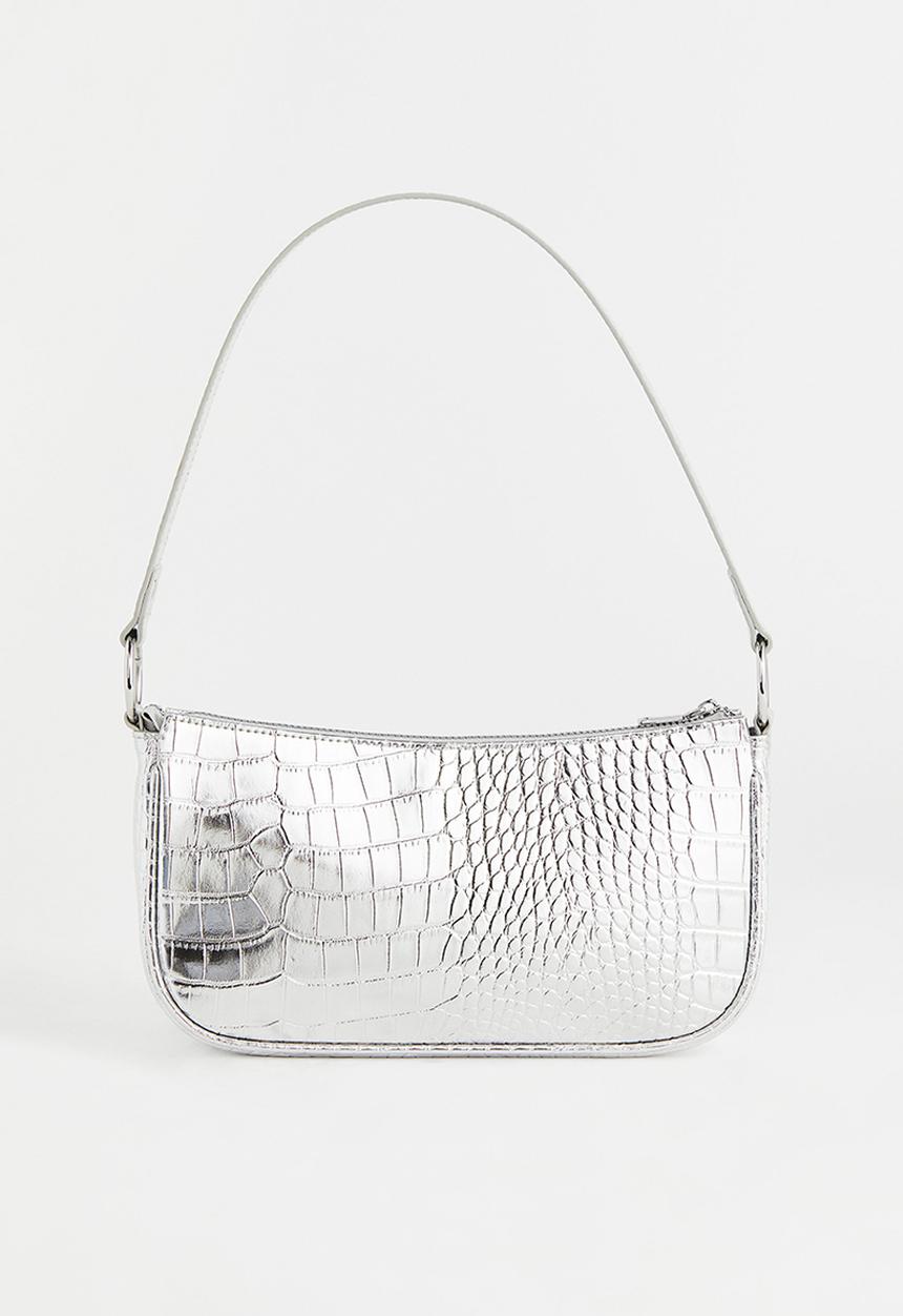 H&M - Small shoulder bag - silver-coloured