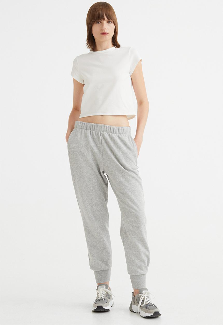 H&M - Cotton jersey T-shirt - white
