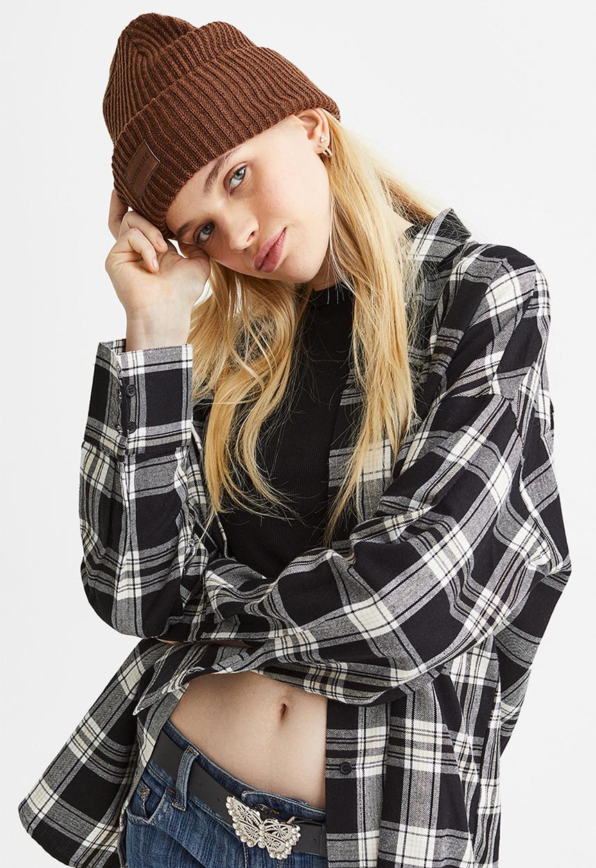 H&M - Knitted hat - dark brown