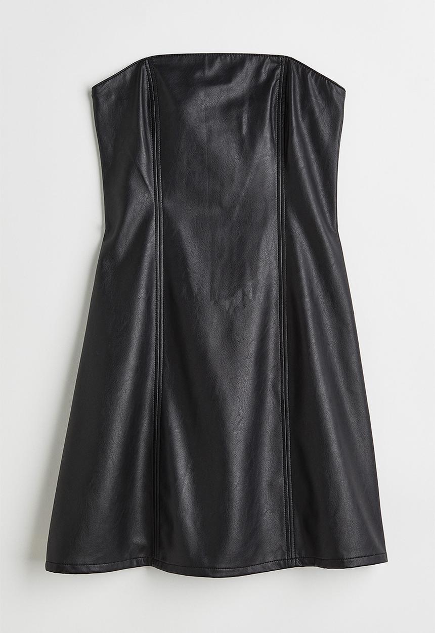 H&M - Bandeau dress - black