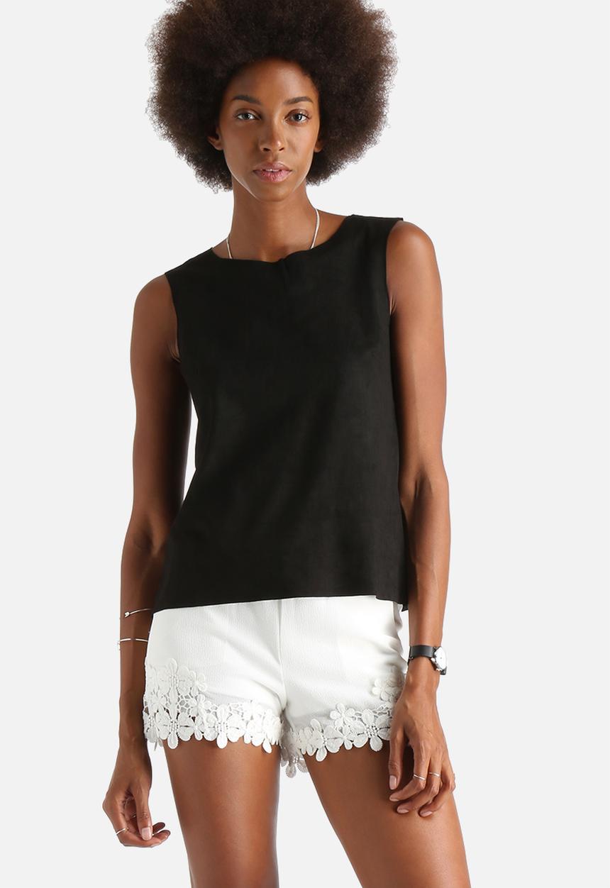 Vero Moda - Sonny Suede Top