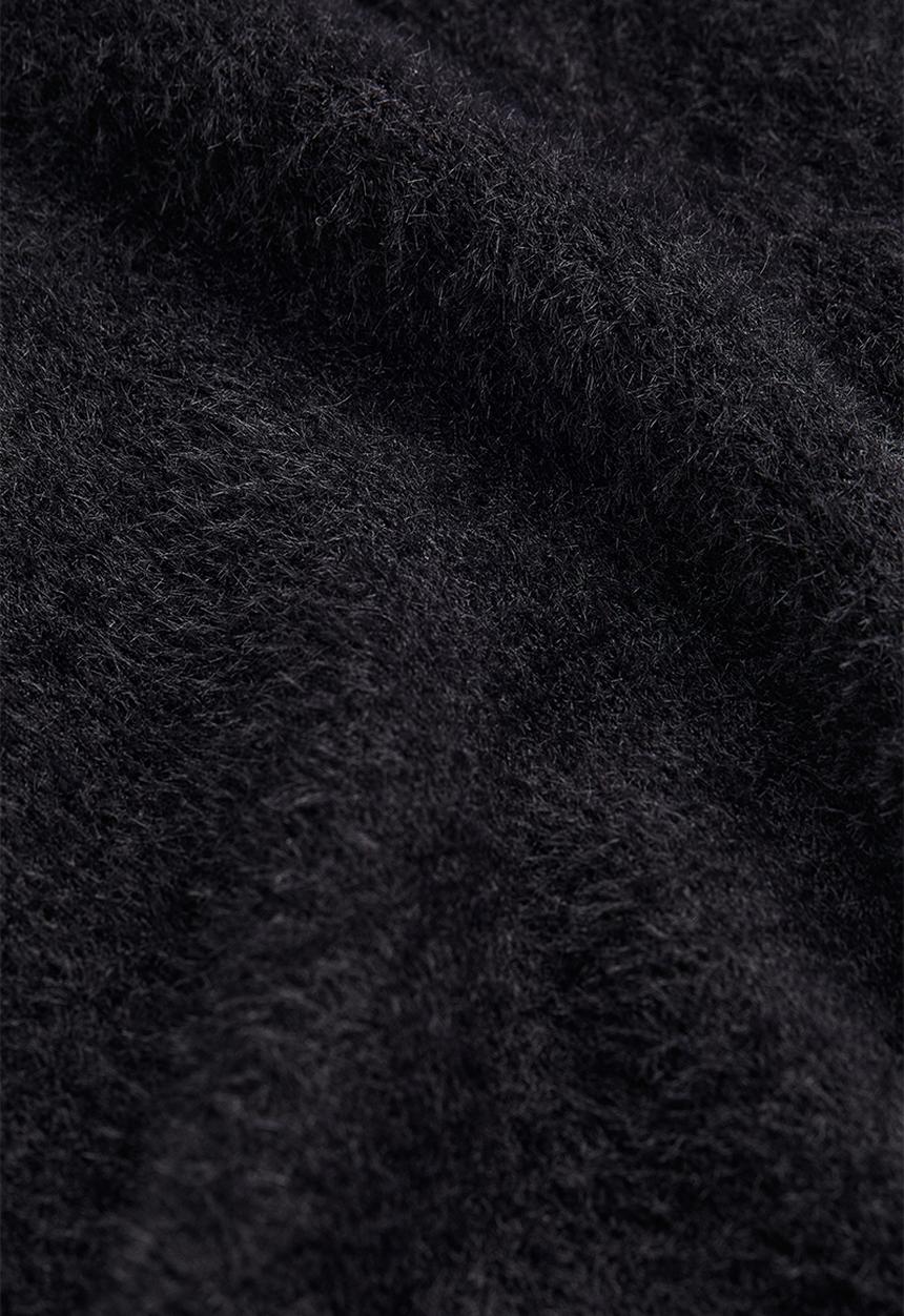H&M - Knitted bodycon dress - black