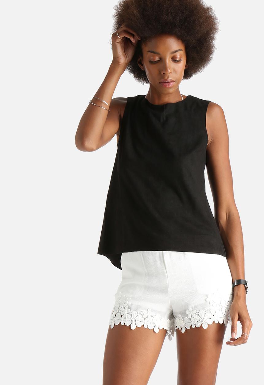Vero Moda - Sonny Suede Top