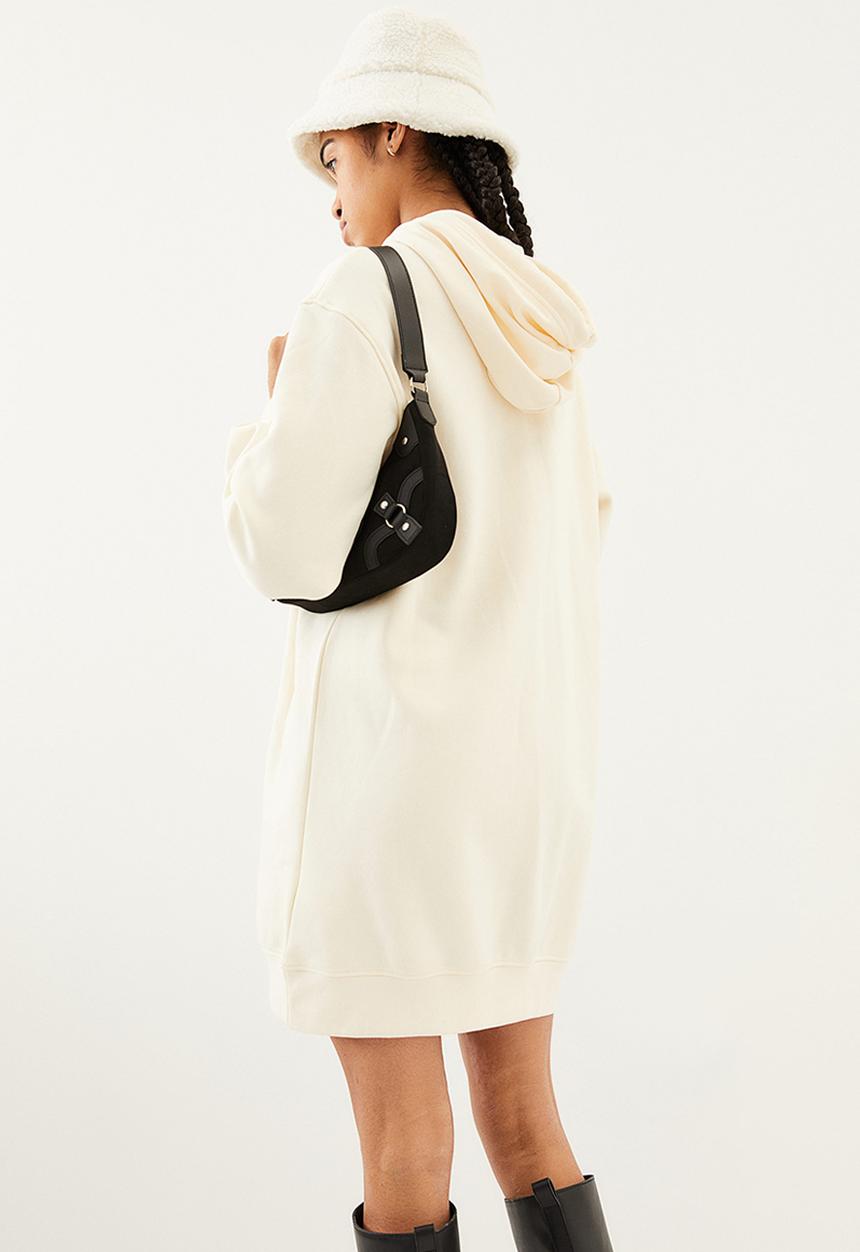 H&M - Hooded sweatshirt dress - cream/playoffs