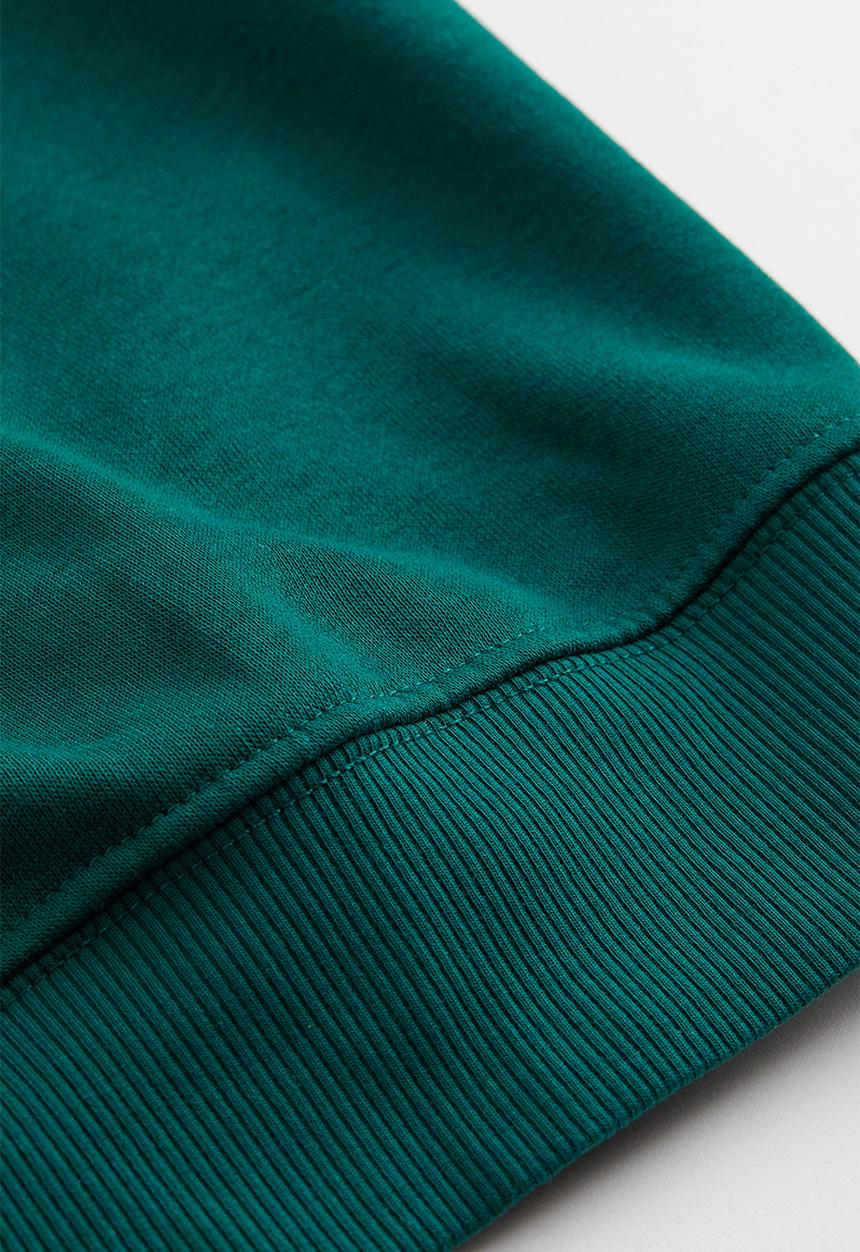 H&M - Sweatshirt - dark green/wisconsin