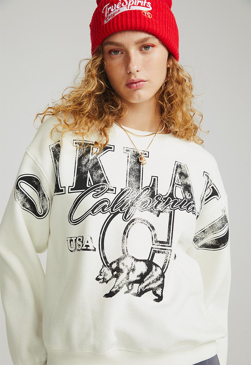 H&M - Sweatshirt - cream/oakland