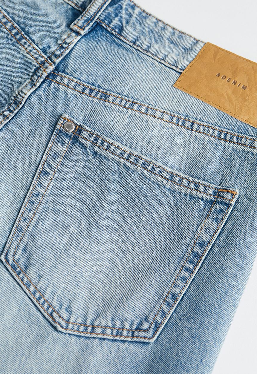 H&M - 90s baggy low jeans - light denim blue I