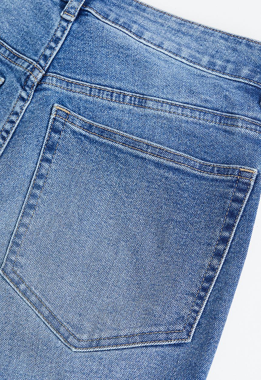 H&M - Curvy ultra high jeggings - denim blue
