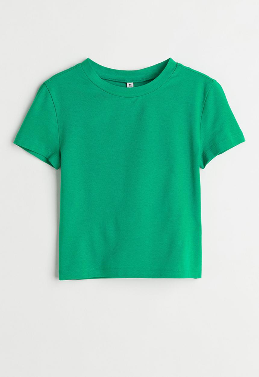 H&M - Cropped top - green