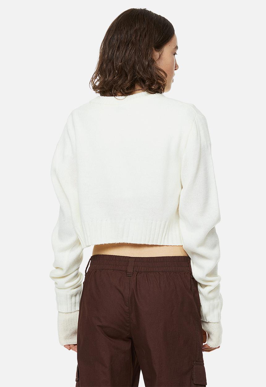 H&M - Short cardigan - cream