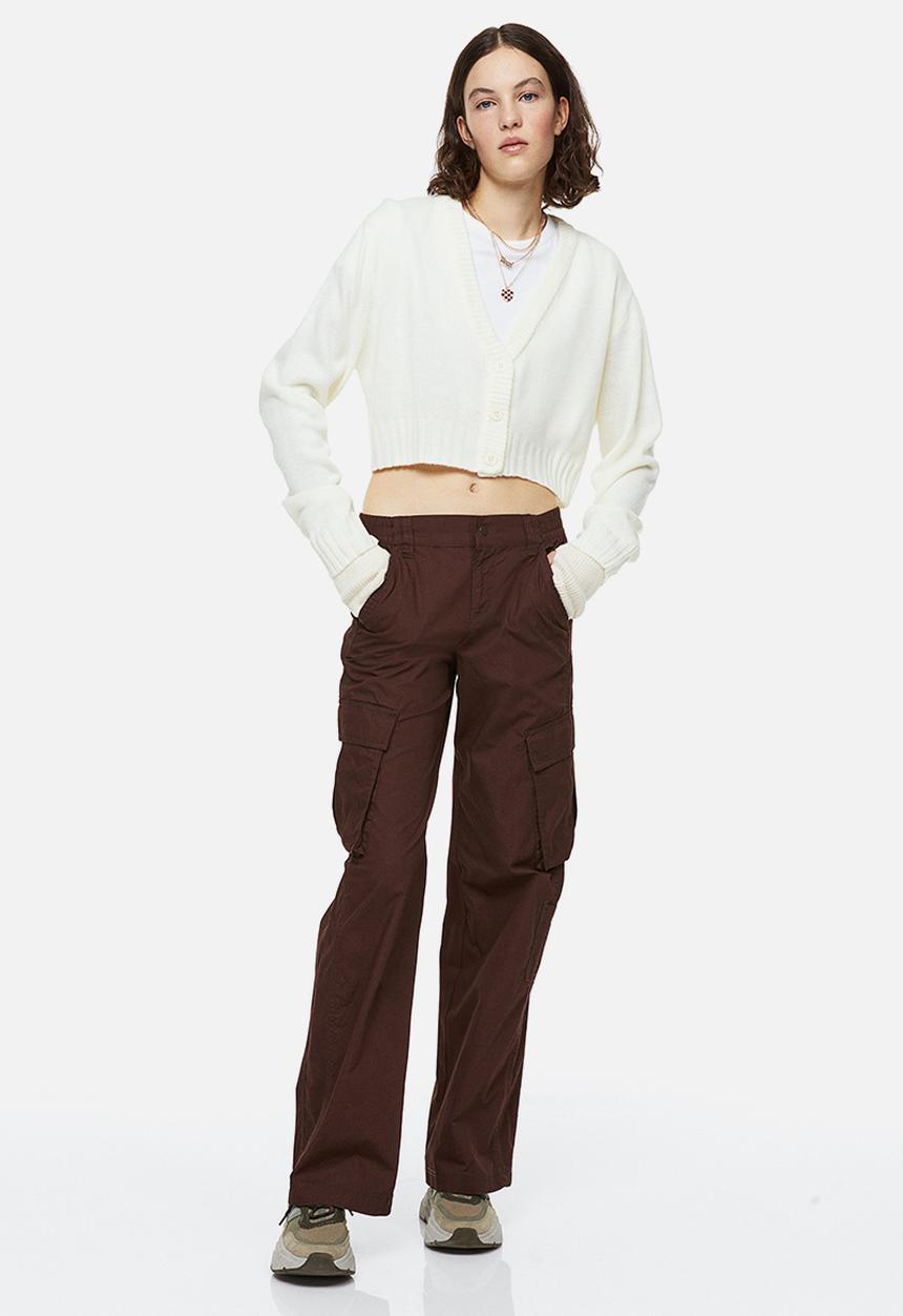 H&M - Short cardigan - cream