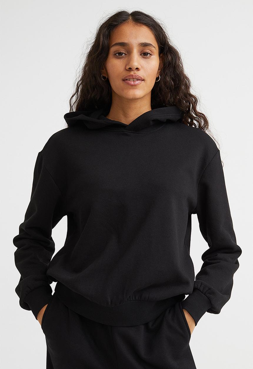 H&M - Hoodie - black