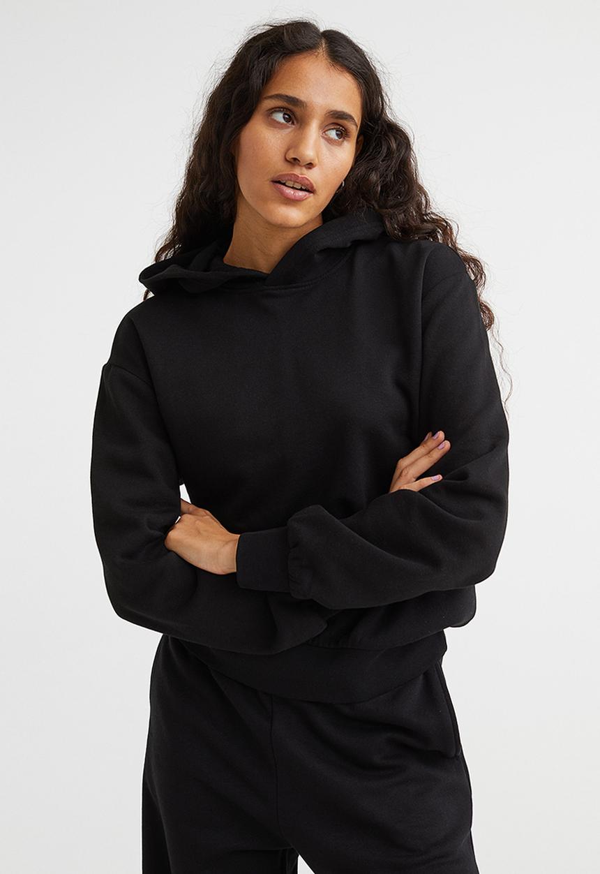 H&M - Hoodie - black