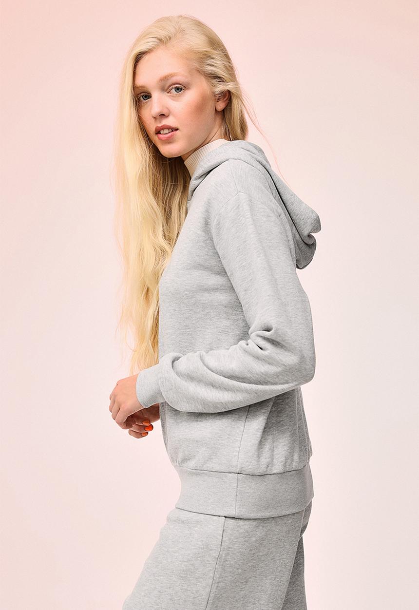 H&M - Hoodie - light grey marl
