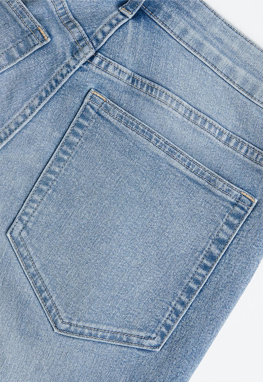 H&M - Bootcut low jeans - light denim blue