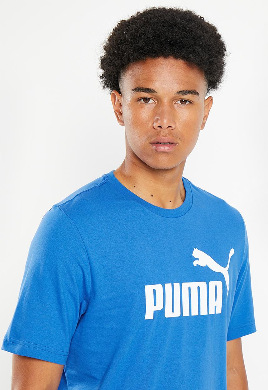 PUMA - Ess logo tee - puma royal