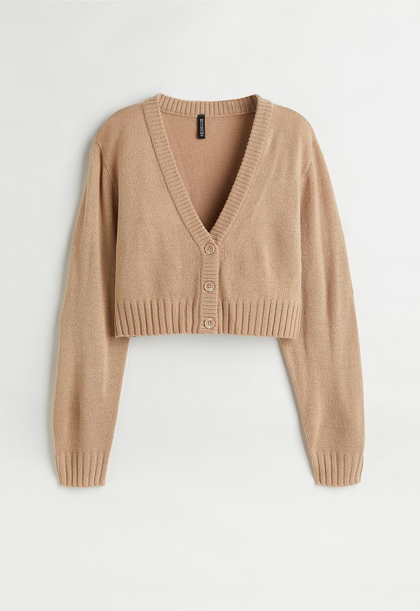H&M - Short cardigan - beige