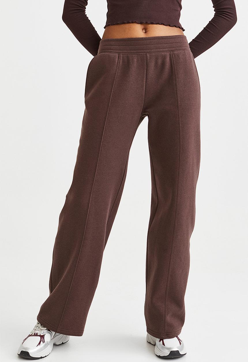 H&M - Straight joggers - dark brown