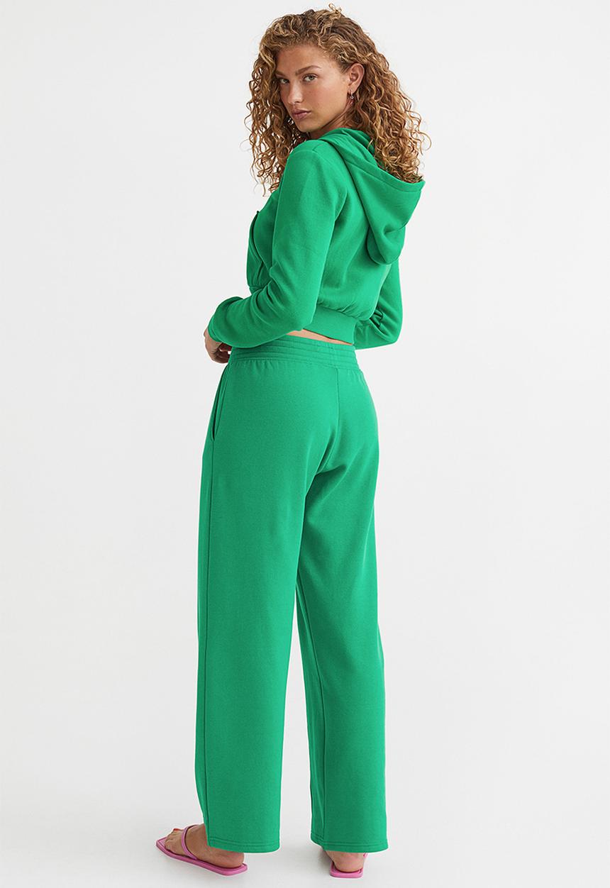 H&M - Straight joggers - green