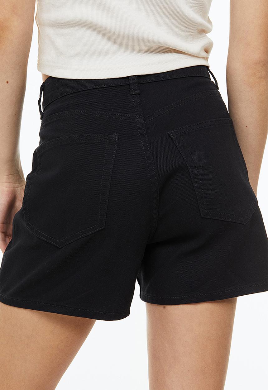 H&M - Twill shorts - black I