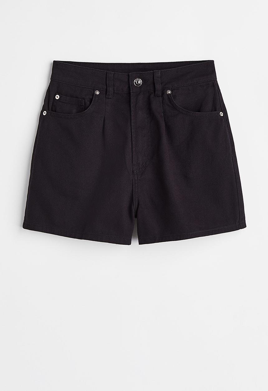 H&M - Twill shorts - black I