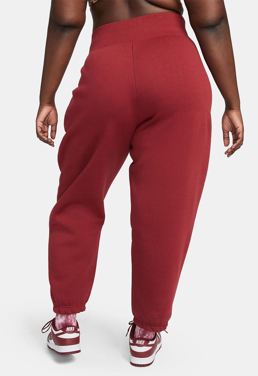 Nike - Plus nike sportswear phoenix fleece pant  - team red & white