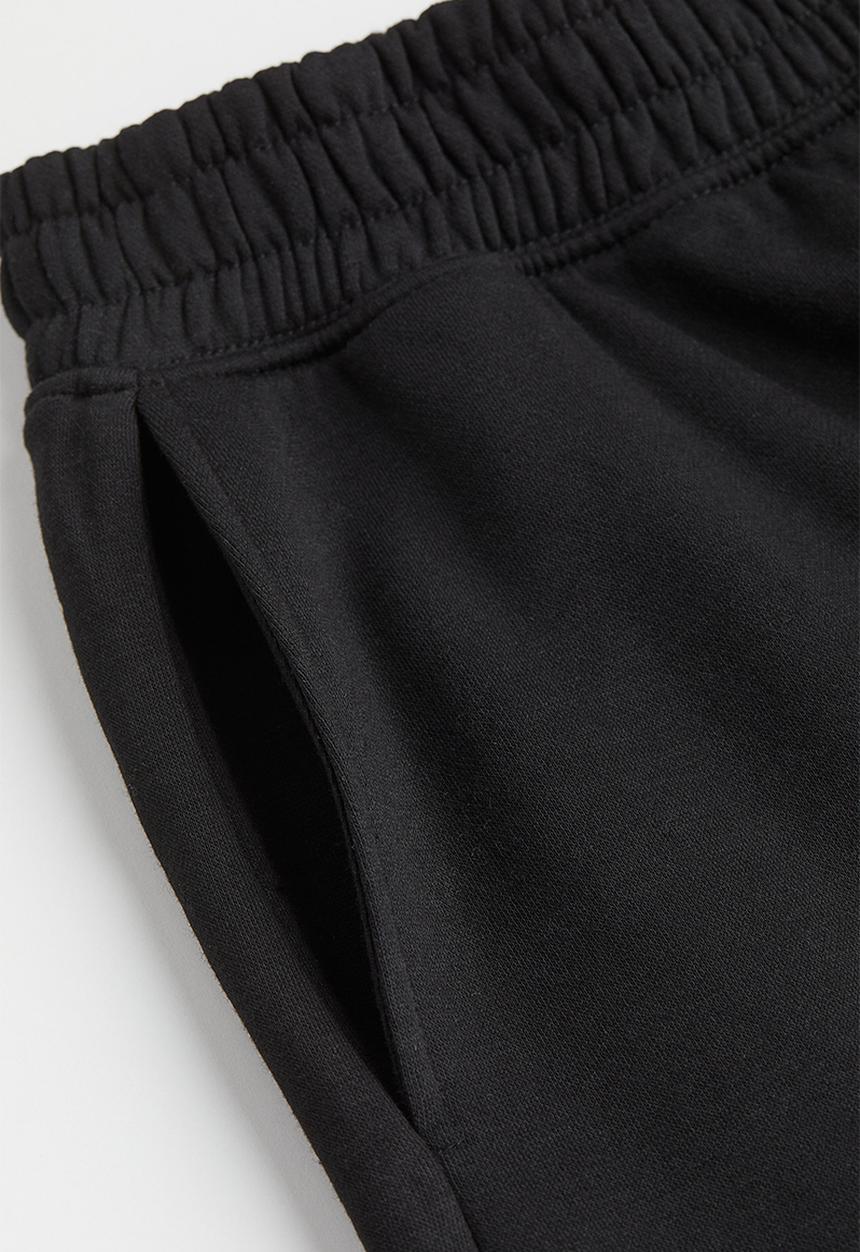 H&M - Wide joggers - black