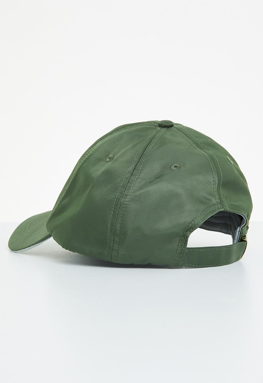 POLO - Mens 6 panel metal peak - olive