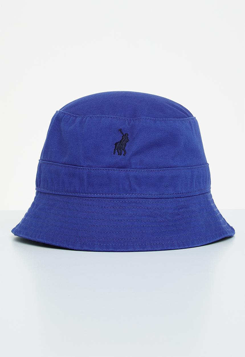 POLO - Mens classic twill bucket - cobalt blue