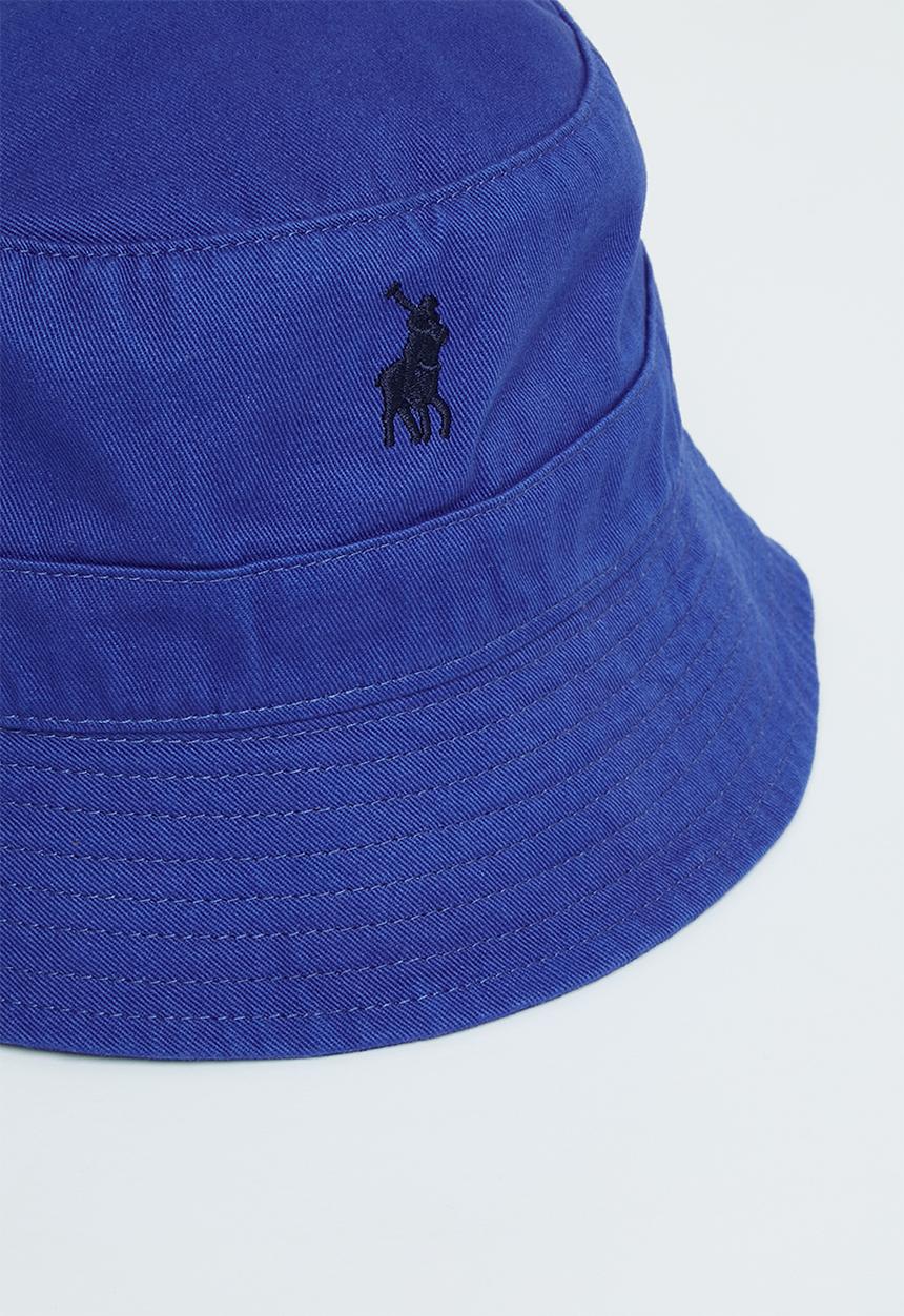 POLO - Mens classic twill bucket - cobalt blue