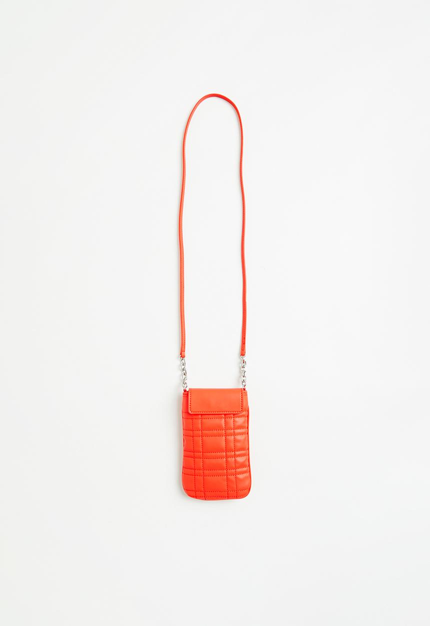 Calvin Klein - Re-lock quilt phone - deep orange