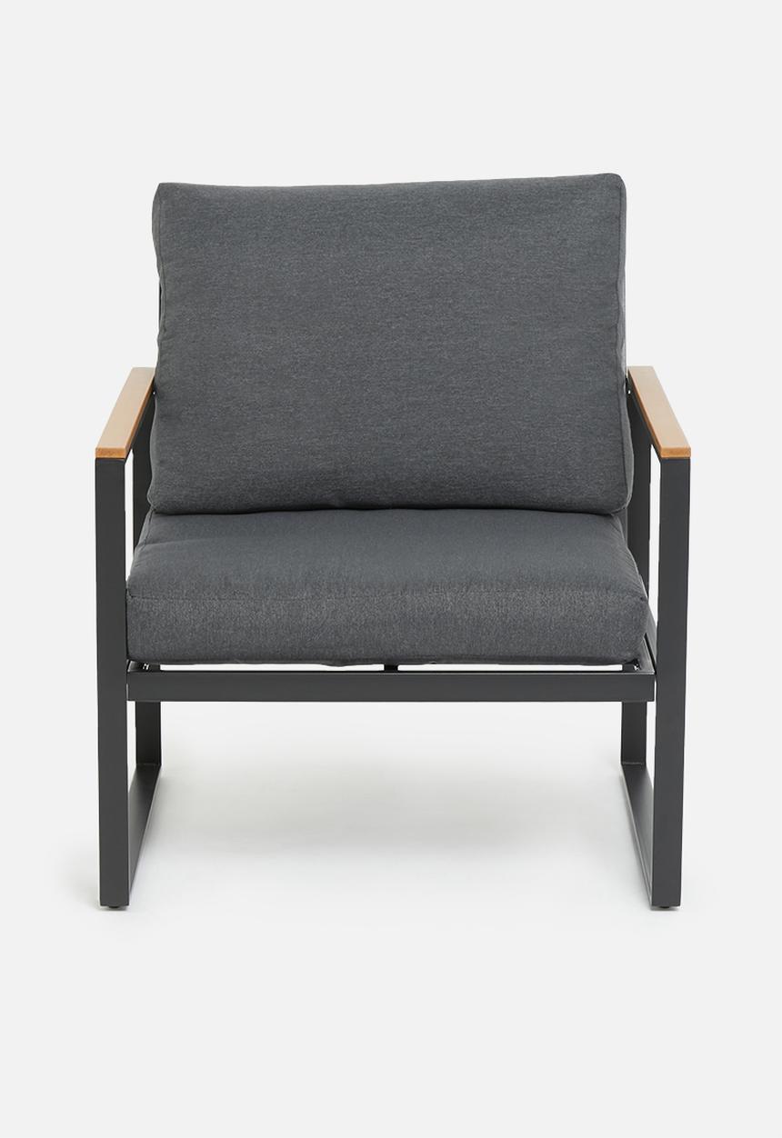 Sixth Floor - Azores outdoor arm chair - grey